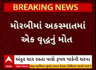 Morbi Accident : મોરબીમાં ટ્રેલરની ટક્કરે વૃદ્ધનું મોત, સામે આવ્યા સીસીટીવી