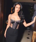 Disha Patani Pulled Up In A Black Corset And The Internet Can’t Chill, PICS