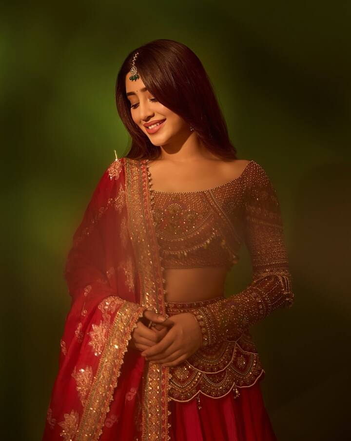 बोट नेक ब्लाउज डिजाइन इन दिनों काफी ट्रेंड में है, इसे आप साड़ी और लहंगे दोनों के साथ पहन सकते हैं.