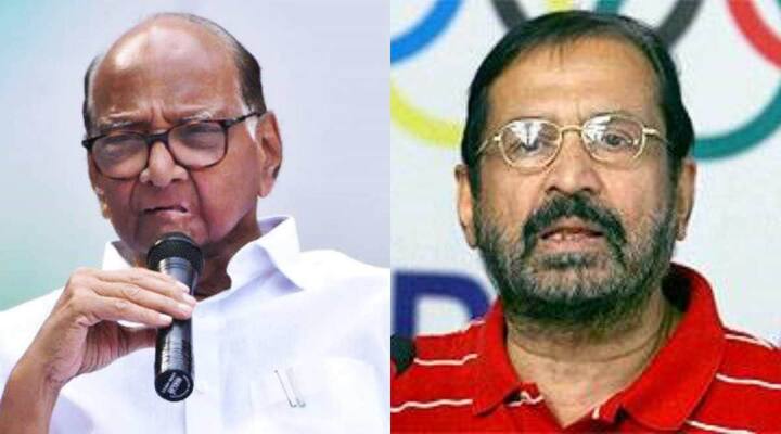 शरद पवारांना पाहतात सुरेश कलमाडी यांनी पवारांना 'हाऊ आर यु' असं विचारलं त्यावर पवारांनी कलमाडींना 'आय अँम फाईन' असं उत्तर दिले.