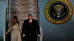 US President Trump Arrives In London For Historic Second State Visit, Welcomed By King Charles III