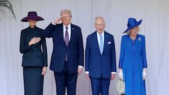 Trump Praises UK King Charles, Reviews Guard Of Honour At Windsor Castle As 2nd State Visit Kicks Off