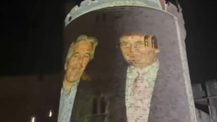Trump–Epstein Images Projected On Windsor Castle As Protests Greet US President’s UK Visit
