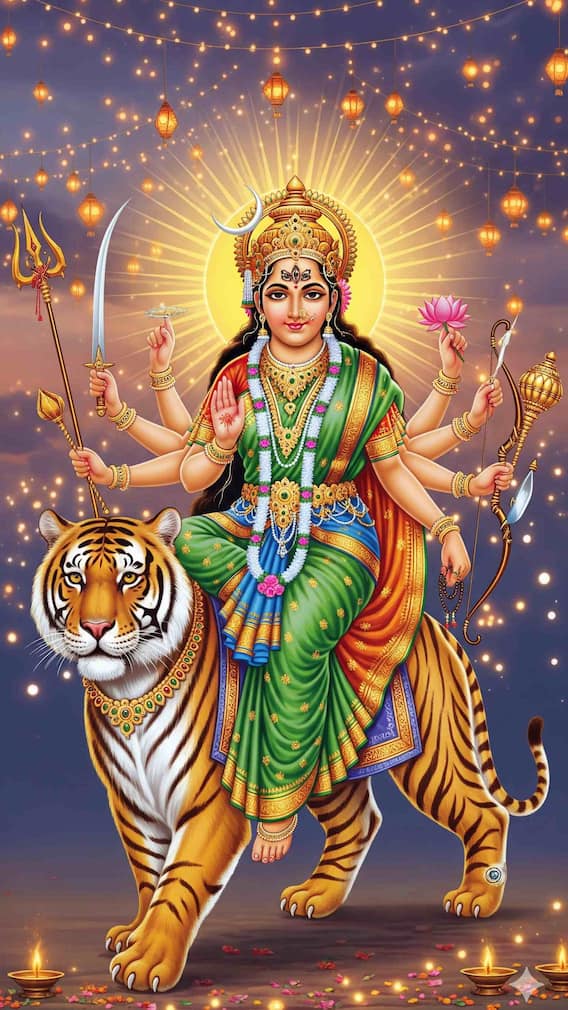 शारदीय नवरात्रीत 9 दिवस घाला 'या' रंगांचे कपडे