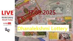 LIVE | Kerala Lottery Result Today (17.09.2025): இன்று வெளியாகிறது முடிவுகள், யாருக்கு காத்திருக்கிறது கோடி அதிர்ஷ்டம்?