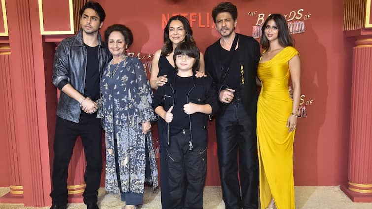 Shah Rukh Khan Beams With Pride As Aryan Khan’s Directorial Debut Premieres, PICS