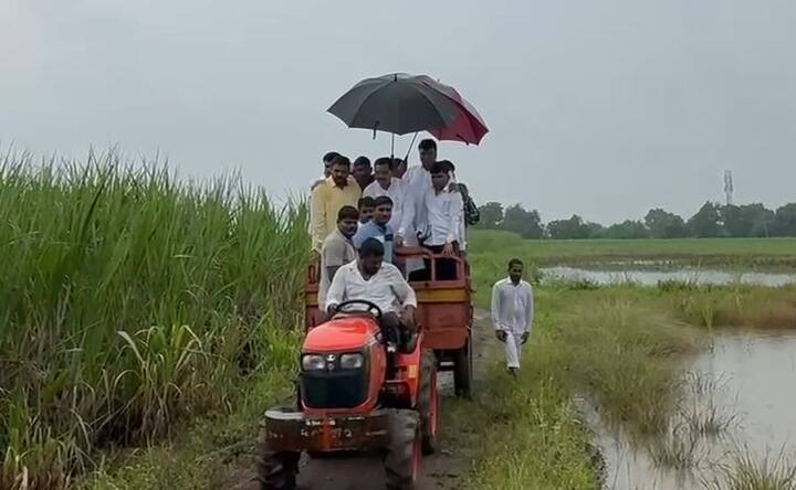 पालकमंत्री संजय शिरसाट आज नुकसानग्रस्त भागाच्या दौऱ्यावर आहेत.
