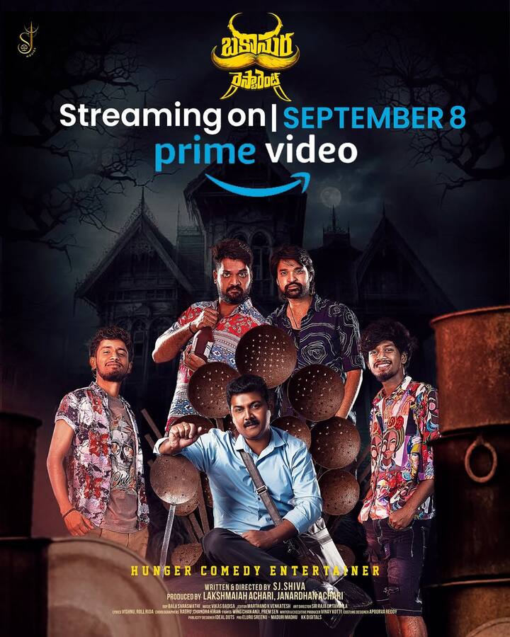 फिल्म की कहानी दोस्तों के एक ग्रुप के इर्द-गिर्द घूमती है. ये दोस्त अपना रेस्टोरेंट खोलने का सपना देखते हैं, लेकिन पैसों की कमी उन्हें रोक देती है. ऐसे में उनमें से एक दोस्त अपने कुछ साथियों को लेकर एक भूतिया जगह पर वीडियो शूट करने निकल पड़ता है, ताकि उससे कमाई करके रेस्टोरेंट शुरू किया जा सके. लेकिन वहां उन्हें एक तांत्रिक बुक मिल जाती है, जिसे गलती से खोलने पर एक खतरनाक आत्मा बकासुर जाग उठता है.