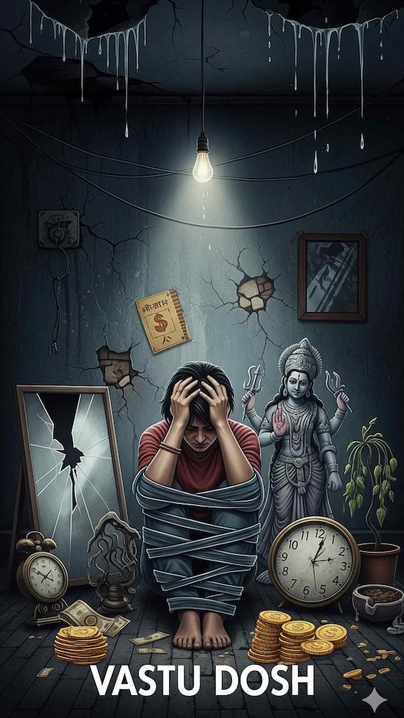 वास्तु दोष बनता है कर्ज का कारण! जानें उपाय
