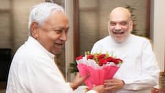 Nitish Kumar Drives To Patna Hotel To Meet Amit Shah