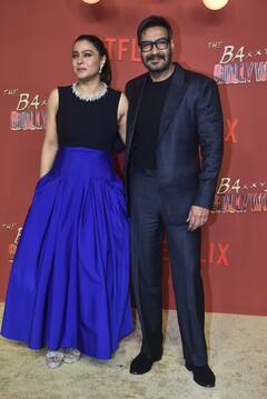 Bads Of Bollywood Screening:  माधुरी दीक्षित की खूबसूरत तस्वीरें, 58 साल की एक्ट्रेस के ग्लैमर के आगे काजोल भी लगीं फीकी