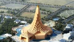 Adani Cement Sets World Record With Largest Raft Foundation For Umiya Dham Temple