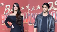 Aryan Khan, Rumoured Girlfriend Larissa Bonesi Twin In Black At The Ba**ds of Bollywood* Screening, Pose Separately