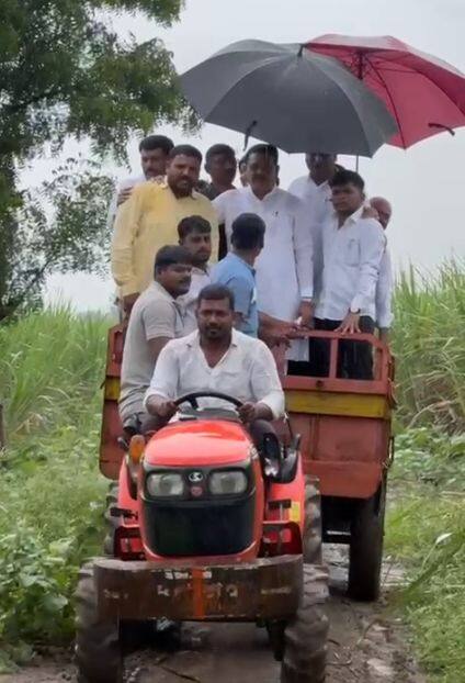 पैठण तालुक्याच्या ढोरकीण गावात मूधळवाडी गावात जाऊन पाहणी केली.