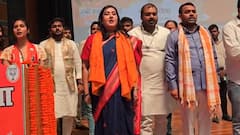 राष्ट्रगान के अपमान के आरोपों पर BJP सांसद बांसुरी स्वराज की सफाई, कहा- 'सच्चाई ये है कि मैंने...'