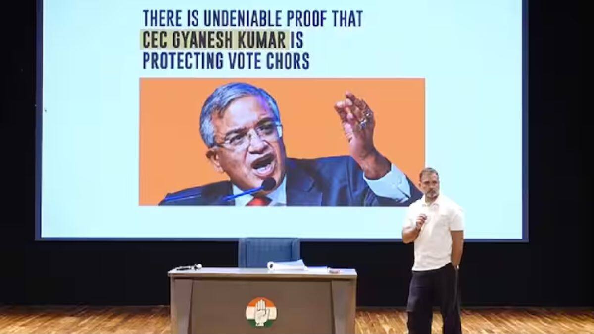 Rahul Gandhi ECI: என்னா வேகம்..! குடுகுடுவென ஓடிவந்த தேர்தல் ஆணையம், ராகுல் காந்தி பொய் சொல்வதாக ஆவேசம்