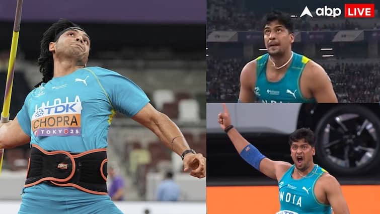 World Athletics Championships Final Live: क्रिकेट के बाद पाकिस्तान को जेवलिन थ्रो में झटका, अरशद नदीम बाहर, नीरज-सचिन अगले राउंड में पहुंचे