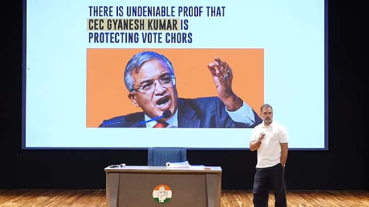 CEC Gyanesh Kumar Is Protecting Vote Chors: Rahul Gandhi