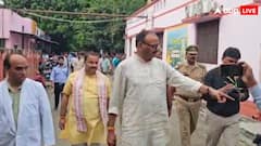 बाराबंकी में जिला अस्पताल का औचक निरीक्षण करने पहुंचे डिप्टी सीएम, गंदगी देख भड़के