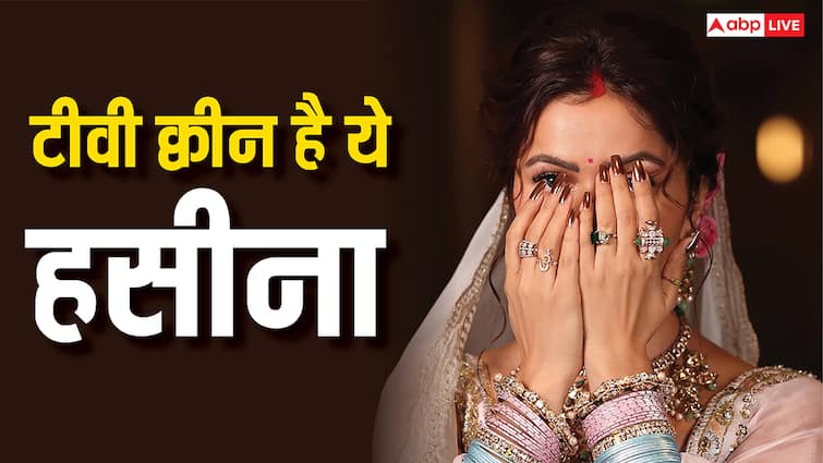 टीवी की 'क्वीन' है ये एक्ट्रेस, सोशल मीडिया पर चलता है राज, ब्लैक ड्रेस पहन लगीं हुस्न परी