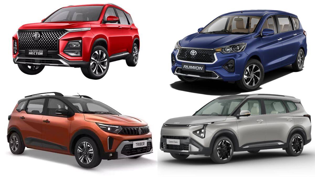 7 Seater Mileage Cars: 7 சீட்டர், பெட்ரோல் இன்ஜின், 20.51 கிமீ மைலேஜ் - கம்மி விலையில் குடும்பமாக பயணிக்க ஏற்ற கார்கள்