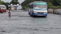விழுப்புரம்: கனமழையால் புதிய பேருந்து நிலையம் நீரில் மூழ்கியது! பயணிகள் அவதி! ஆரஞ்சு அலர்ட் எச்சரிக்கை