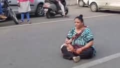 WATCH: Vadodara Woman Blocks Road Over Missing Golgappas