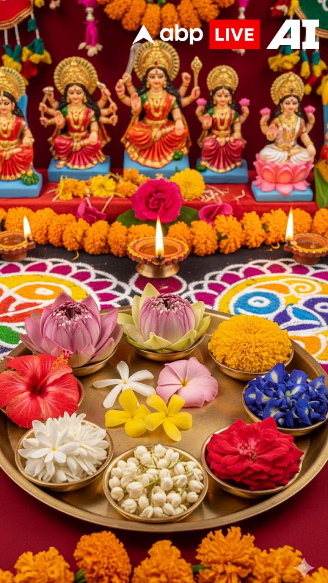 Navratri 2025: 9 Auspicious Flowers To Offer The Nine Goddesses