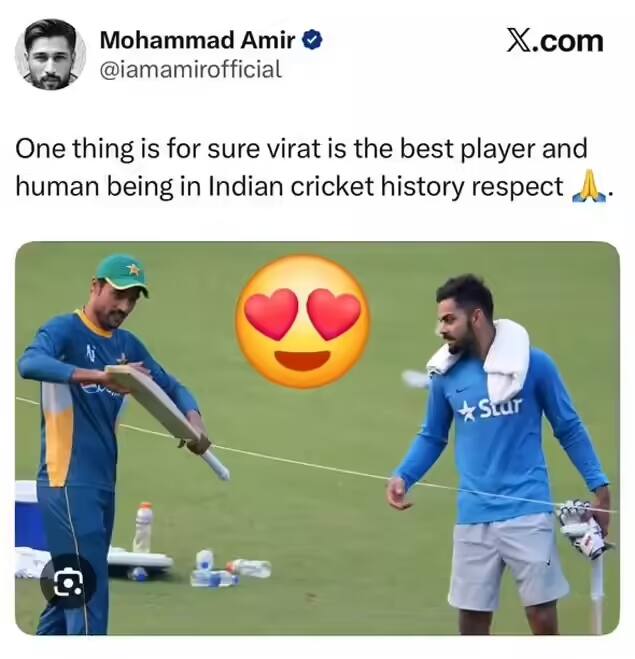 IND vs PAK: দুই দেশের মধ্যে বিবাদ তুঙ্গে, এরই মাঝে মহম্মদ আমিরের বিরাট-বন্দনা, কোহলিকে সেরা বলে সম্বোধন
