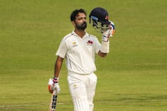 Ajinkya Rahane : जुनं वादळ पुन्हा उठलं! माजी कर्णधारानं मैदान गाजवलं, 12 चौकार, 2 षटकार मारत ठोकले शतक