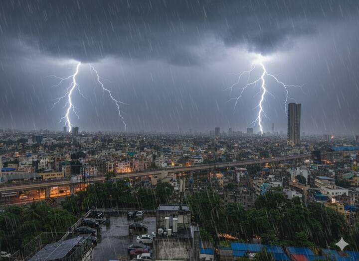 পুজোয় অসুর বৃষ্টি? তেমনই পূর্বাভাস দিয়েছে আবহাওয়া দফতর। কাল মহালয়া। বিকেল বা সন্ধেয় বজ্রবিদ্যুৎ-সহ বৃষ্টি হতে পারে। ২৫ সেপ্টেম্বর উত্তর-পূর্ব ও পূর্ব-মধ্য বঙ্গোপসাগরে তৈরি হতে পারে নিম্নচাপ।