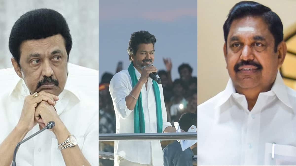 TVK Vijay: திமுக- தவெக இடையேதான் போட்டியே.. செல்லும் இடமெல்லாம் சொல்லும் விஜய் - என்ன செய்வார் இபிஎஸ்?