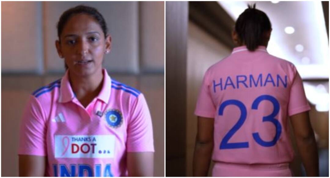 Why Team India Will Wear Pink In Women's 3rd ODI Against Australia India women vs Australia women 3rd ODI Why India Will Wear Pink jersey IND vs AUS Why Team India Will Wear Pink In Women's 3rd ODI Against Australia