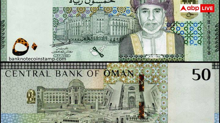 ओमान की करेंसी में नोट के तौर पर 100 बाइसे, 200 बाइसे, 1/2 रियाल, 1 रियाल, 5 रियाल, 10 रियाल, 20 रियाल और 50 रियल शामिल हैं.