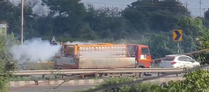 अचानक गॅस गळती सुरु झाल्याने नारायणगाव परिसरात घबराटीचे वातावरण निर्माण झाले.