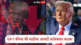 H-1B Visa च्या फी वाढीचा पहिला फटका, इन्फोसिस, विप्रोच्या ADR मध्ये घसरण, सोमवारी आयटी स्टॉक्स कोसळणार?