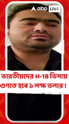 আমেরিকায় ভারতীয়দের H-1B ভিসায় গুণতে হবে ১ লক্ষ ডলার ! দুশ্চিন্তা ভারতীয় তথ্যপ্রযুক্তি শিল্পে