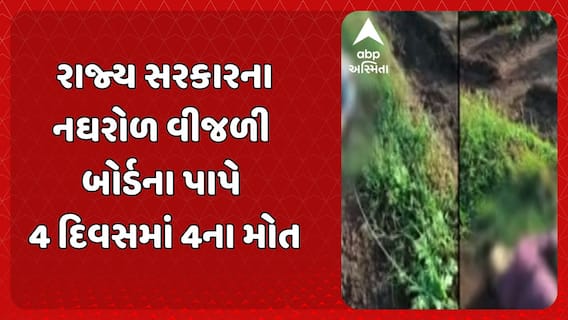 Gujarat Electricity Board negligence: વીજળી બોર્ડની બેદરકારી બની કાળ, નઘરોળ વીજળી બોર્ડના પાપે 4 દિવસમાં 4ના મોત