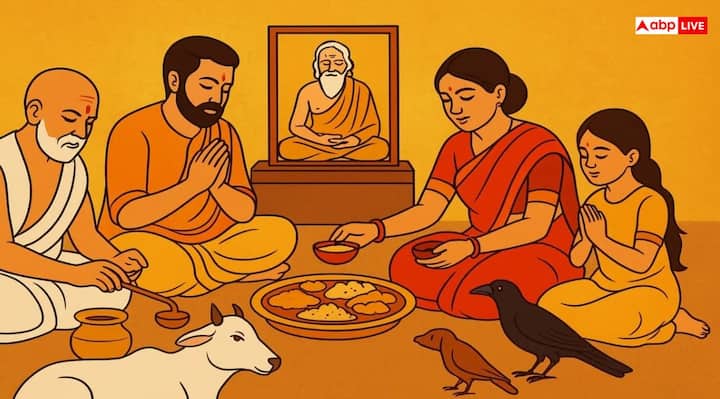 पंचबलि कर्म (Panchbali Karma)- पितृ पक्ष में पंचबलि कर्म को महत्वपूर्ण माना जाता है. इसमें भोजन बनाकर उसका अंश कौआ, गाय, कुत्ता आदि के निकाला जाता है. साथ ही ब्राह्मणों को भी भोजन कराया जाता है. मान्यता है कि पंचबलि कर्म का भोजन पितरों को प्राप्त होता है.