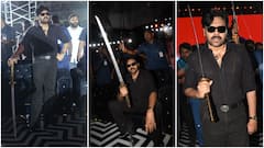 Pawan Kalyan - OG Concert Photos: 'ఓజీ' ప్రీ రిలీజ్‌ ఈవెంట్‌లో పవన్ కళ్యాణ్ ఫోటోలు - కటానాతో మామూలు హంగామా చేయలేదుగా