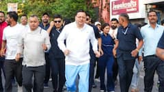 देहरादून में 'सेवा पखवाड़ा' कार्यक्रम के तहत 'नमो युवा रन' का आयोजन, CM धामी ने लगाई दौड़