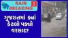 Gujarat Rain Data: ગુજરાતમાં બપોરે 2 વાગ્યા સુધીમાં 36 તાલુકામાં વરસાદ, ક્યાં કેટલો પડ્યો વરસાદ?