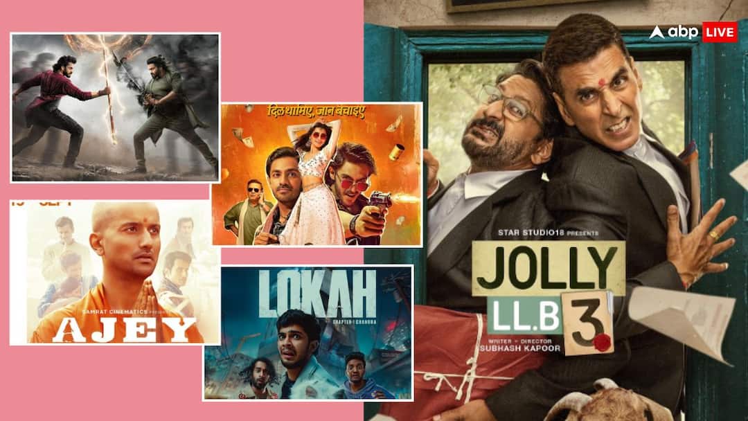 Box Office Collection Sunday:संडे को ‘जॉली एलएलबी 3’ का बजा डंका, 'लोका चैप्टर 1' और 'मिराई' भी चमकी, जानें- कैसा रहा बाकी फिल्मों का हाल