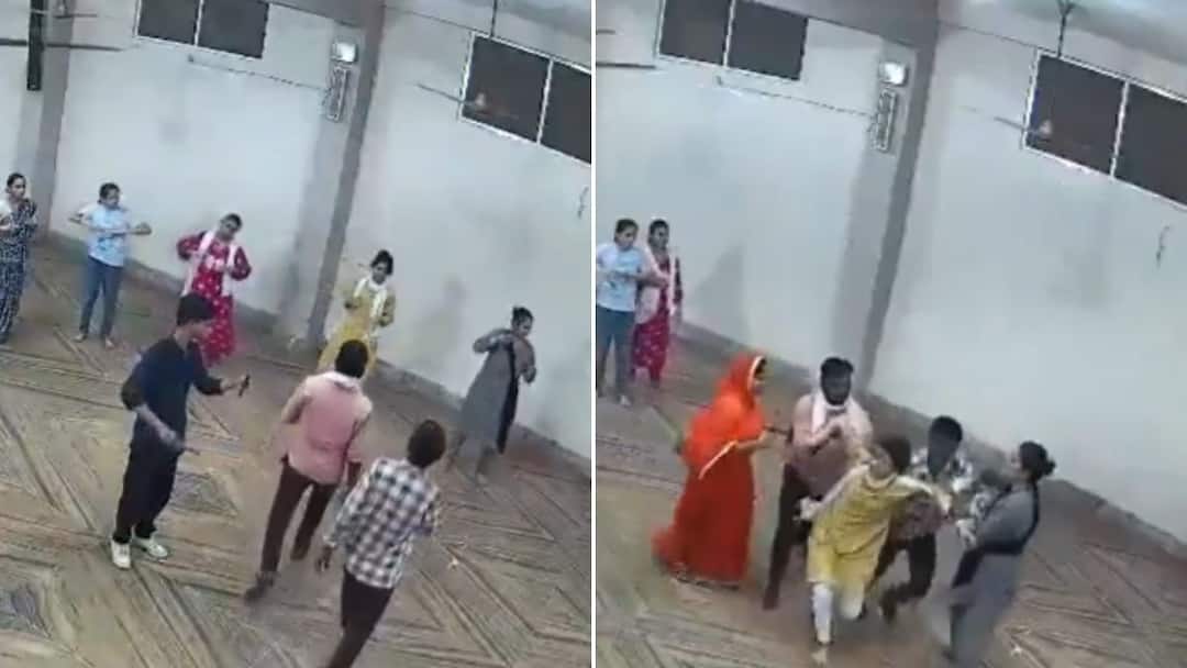 On Cam: Woman Dragged Away During Garba Practice In MP, Seven Family Members Arrested Within Hours MP Woman Dragged Away During Garba Practice Seven Arrested Viral Video On Cam: Woman Dragged Away During Garba Practice In MP, Seven Family Members Arrested Within Hours