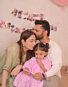 दो साल की हुई राहुल वैद्य-दिशा परमार की बेटी, रोते-रोते काटा केक, देखें 10 क्यूट फोटोज