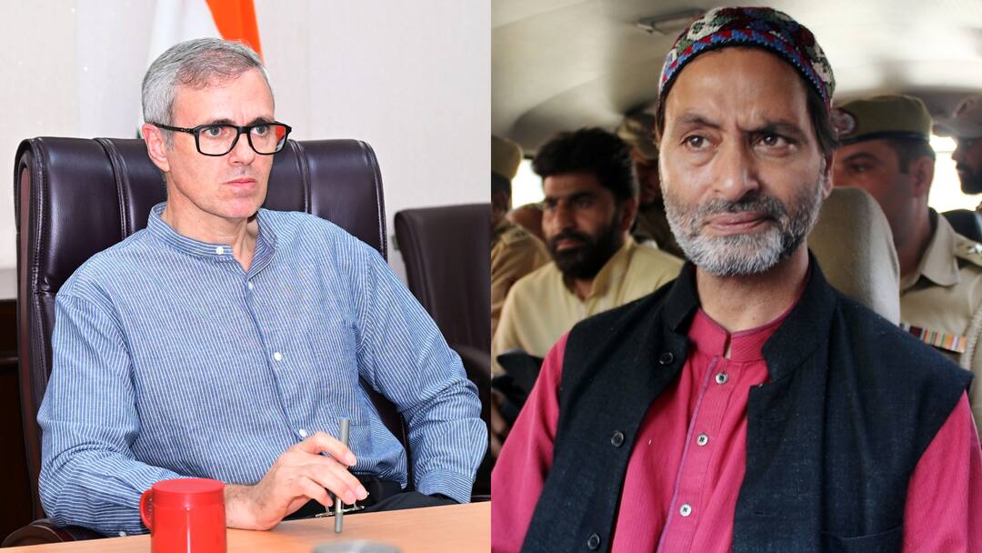 यासीन मलिक पर पीडीपी की चिट्ठी के बाद बोले CM उमर अब्दुल्ला- 'राजनीति न हो, अदालत पर छोड़ें फैसला' cm omar abdullah statement yasin malik leave decision to court mehbooba mufti letter to amit shah यासीन मलिक पर पीडीपी की चिट्ठी के बाद बोले CM उमर अब्दुल्ला- 'राजनीति न हो, अदालत पर छोड़ें फैसला'