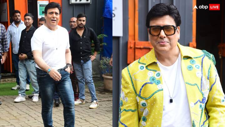 Govinda Spotted In Mumbai: पॉपुलर एक्टर गोविंदा को हाल ही में पैप्स ने बेहद स्टाइलिश अवतार में सुपर डांसर के सेट पर स्पॉट किया. एक्टर की ये तस्वीरें फैंस के दिल में जगह बना रही है. यहां देखिए फोटोज