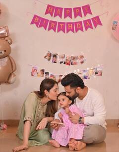 दो साल की हुई राहुल वैद्य-दिशा परमार की बेटी, रोते-रोते काटा केक, देखें 10 क्यूट फोटोज