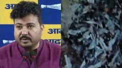 दिल्ली में नशे को लेकर AAP ने रेखा गुप्ता सरकार को घेरा, दुर्गेश पाठक बोले- पार्कों में मिल रहे नशे के इंजेक्शन