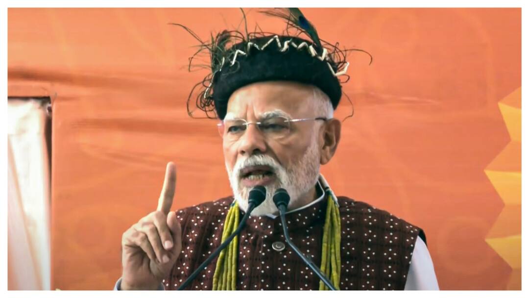 PM Modi Launches Rs 5125 Crore Projects In Arunachal Pradesh Slams Congress For Ignoring Northeast PM Modi Launches Rs 5,125.37 Cr Projects In Arunachal Pradesh, Slams Congress For 'Ignoring' Northeast